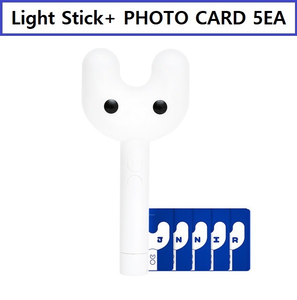 [公式] NewJeans ペンライト (Official Light Stick) + PHOTO CARD 5EA/newjeans グッズ公式