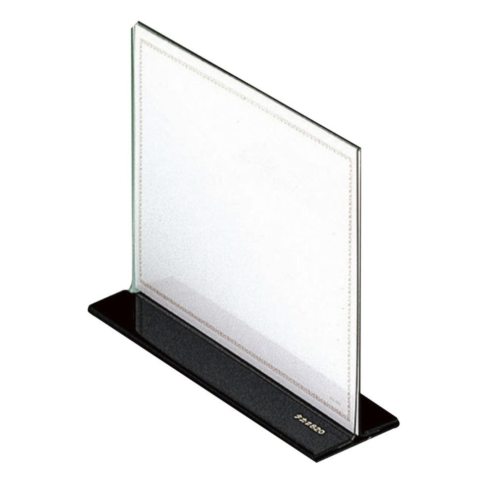 （まとめ買い）ササガワ 卓上メニュー立て T型 中 1個入 34-2820 [x10]