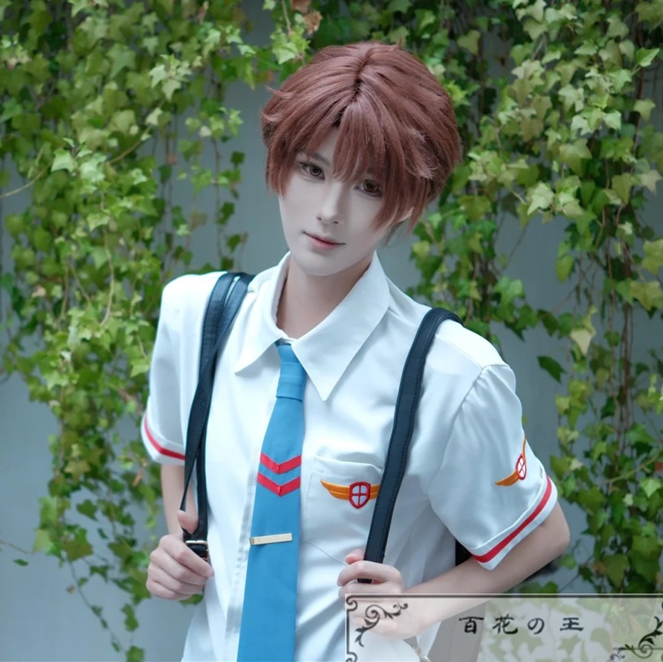 在庫品 カードキャプターさくら 李小狼　友枝中学校夏服 コスプレ衣装 コスチューム