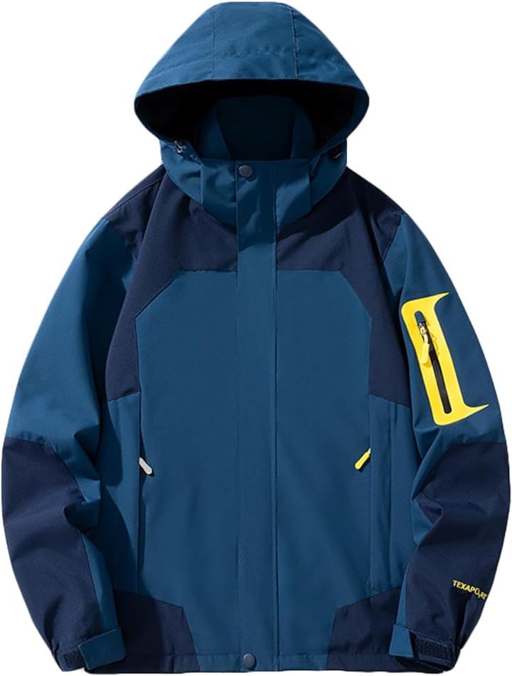 ウィンドブレーカー レディース アウトドアジャケット ポケット フード( ネイビー, S)