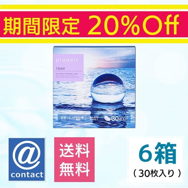 プラネアワンデー 6箱 （期間限定20％OFF）