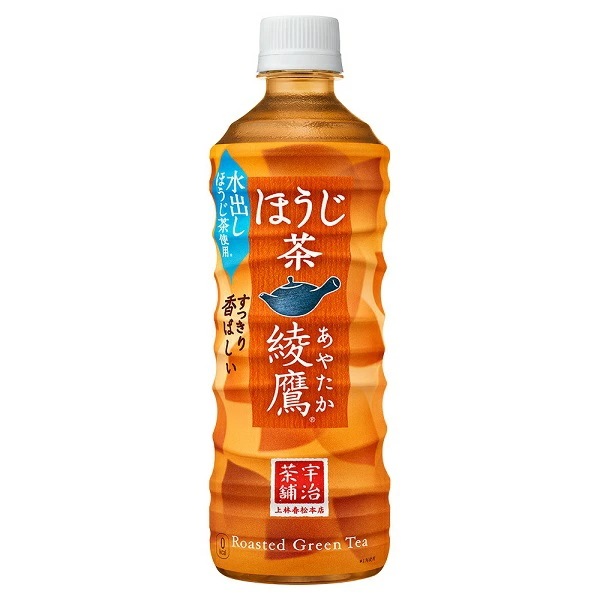 綾鷹 ほうじ茶 525ml PET ペットボトル 4ケース 24本 合計 96本ー