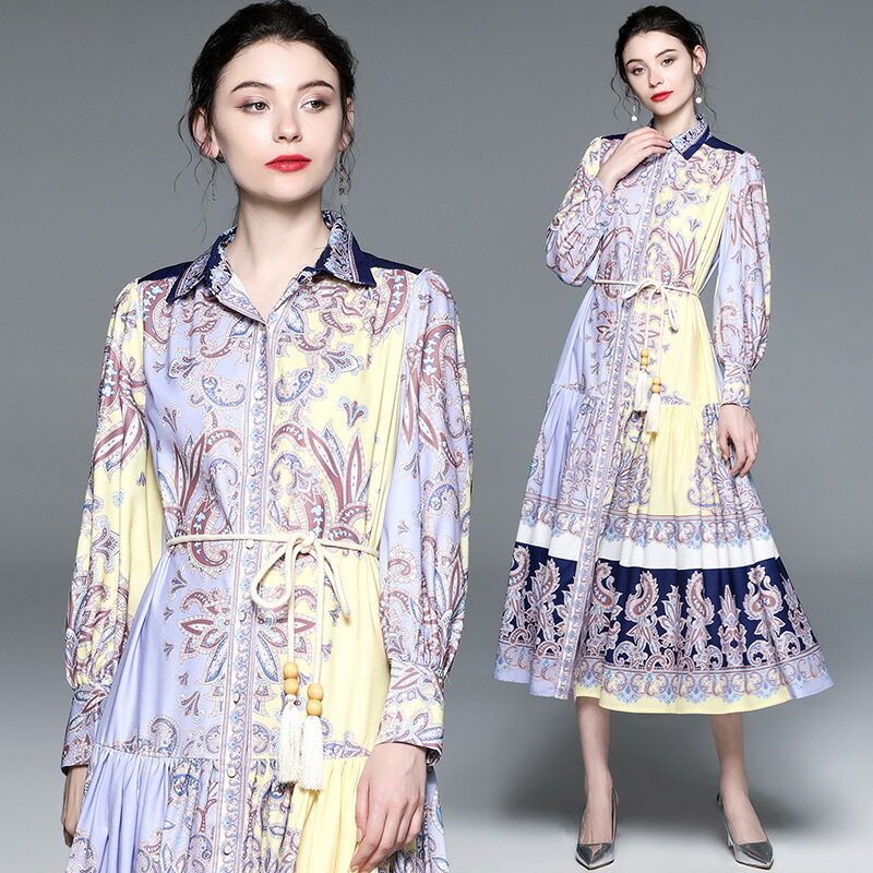 『目玉新商品』M～3L1色パーティー ドレス ロング フレアワンピ ワンピース ワンピ パーティードレス パーティーワンピ 結婚式 二次会 大きいサイズクラシカル系 大人優雅 ウエスト紐付き