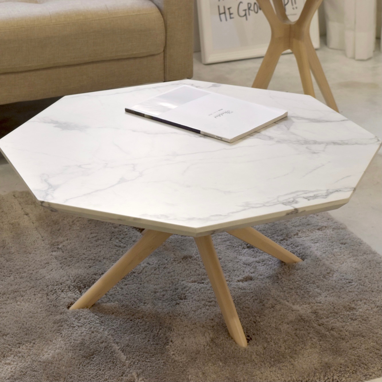 送料無料Marble Center Table 750