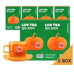 かぼちゃ茶 LUV TEAラブティー 15個入り x 6BOX