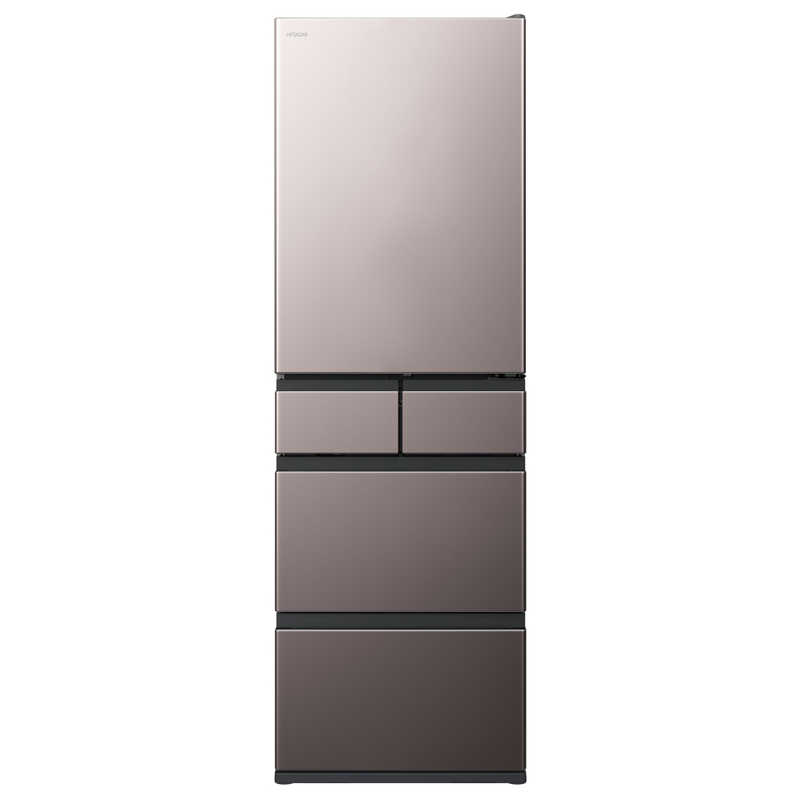 日立　HITACHI　冷蔵庫 5ドア 470L 右開き HWSタイプ 真ん中冷凍室 まるごとチルド 幅60cm ブラストモーブグレー　R-HWS47X-H（標準設置無料）
