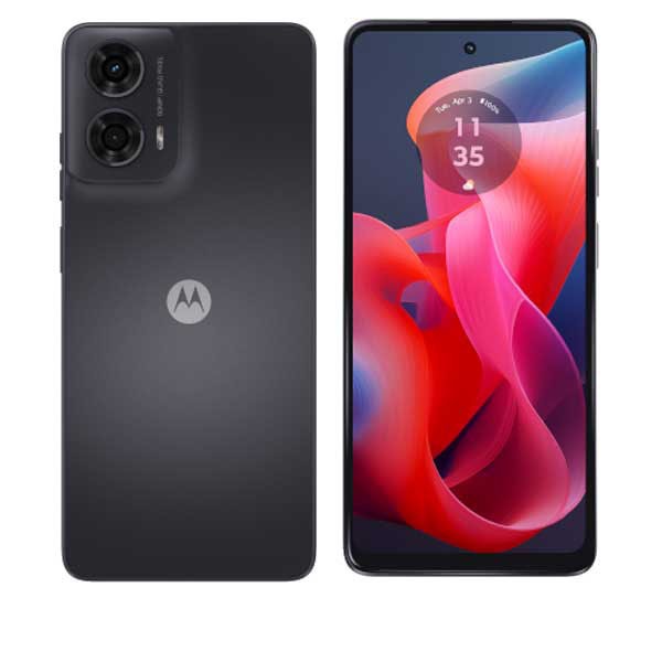 Motorola Moto G24 マットチャコール SIMフリースマートフォン 128GB 大容量バッテリー 50MPカメラ Android14搭載 軽量デザイン PB1A0000JP