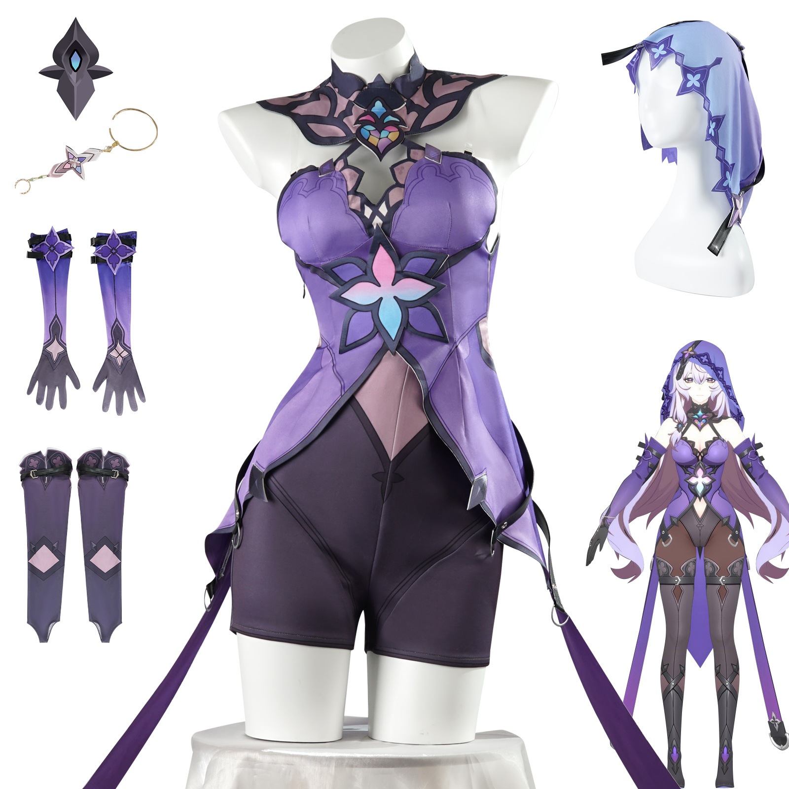 【人気爆売れ】崩壊星穹鉄道cos コスプレ コスチューム記憶者黒白鳥コスプレいしょうゲームアニメコスプレcos コスプレ コスチューム