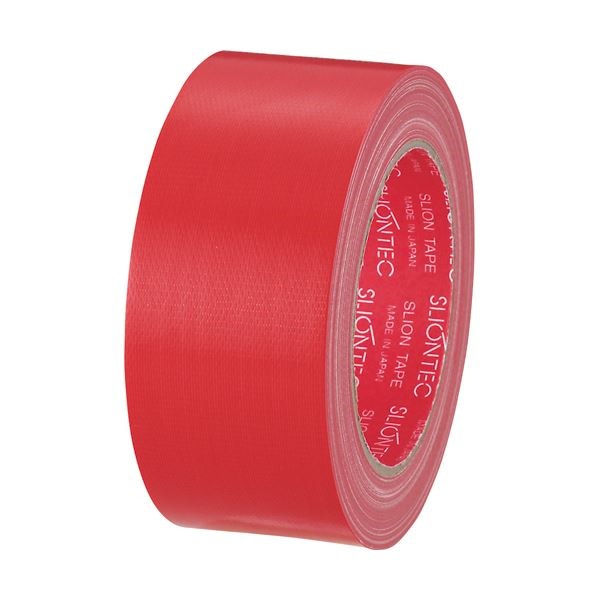 （まとめ）スリオンテック カラー布テープ 50mmx25m 赤 343702RD 1巻 [x30] 11,202円