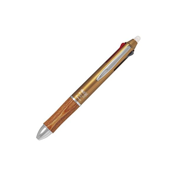 （まとめ） パイロット多色ゲルインキボールペン フリクションボール3 ウッド 0.5mm （軸色：ブラウン） LKFB-2SEF-BN 1本 (×3セット)