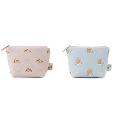 [ジェラートピケコラボ][2中1] ティッシュポーチ チュンシク/ライアン (ピンク/ブルー)