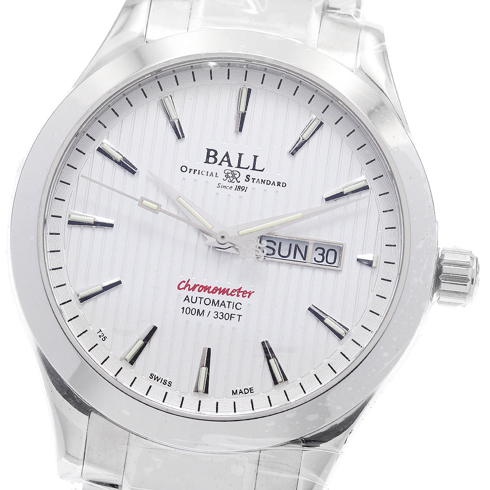 ボールウォッチ BALLWATCH NM2028C-SCJ-WH エンジニアII デイデイト 自動巻き メンズ 未使用品 保証書付き_899246【中古】