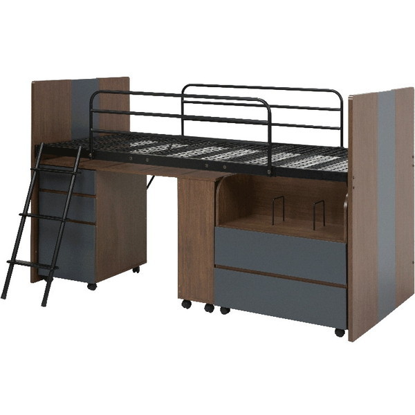 RB-1620S-BR システムベッド ブラウン メーカー直送