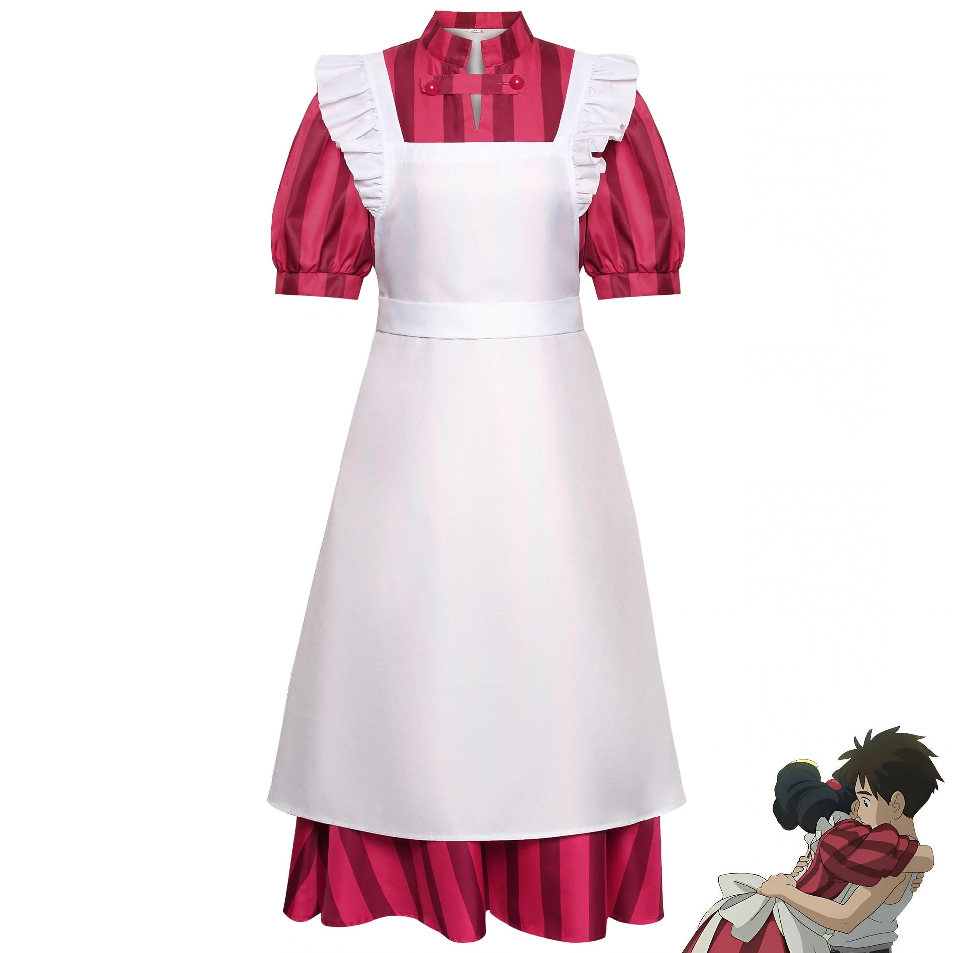 ハロウィーン服蒼鷺と少年桐子エプロンワンピースコスプレ衣装衣装
