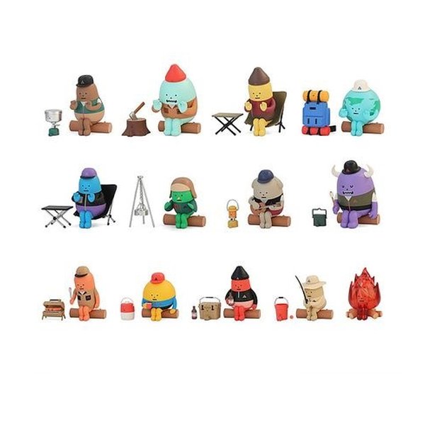 SML MINI-FIGURE BLIND BOX Blind Box Vol 4. ： CAMPING SERIES 12個入りBOX 30304
