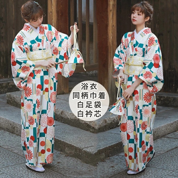 安いホワイト 浴衣 セット レディース 浴衣セット 大人 着物 和服 コスプレ コスチューム 女性 高校生 花柄 ルームウェア 夏 女性 ゆかた 派手 可愛い おしゃれ きれいめ イベント 成人式 夏