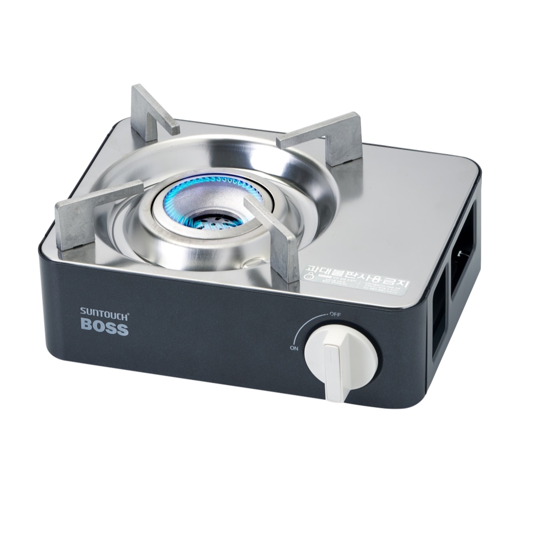 [公式] ブロックバーナー ネイビー 携帯用 ガスレンジカセットコンロ + かばん