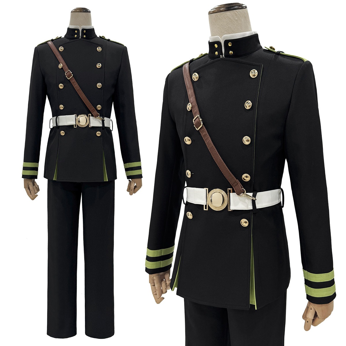[2026 新作]HOLOUNCOSER 終わりのセラフ 百夜優一郎 コスプレ 帝鬼軍 軍服 月鬼組 制服 フルセット C服 仮装 ハロウィン アニメ