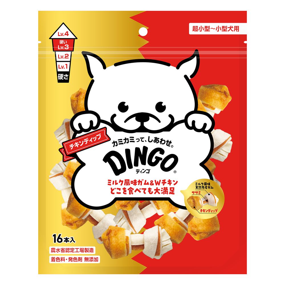 （まとめ買い）ディンゴ チキンディップ 16本入 犬用おやつ [x4] 5,293円