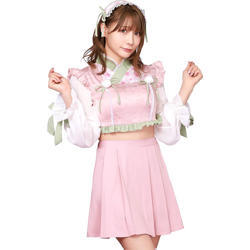 コスプレ 和風 ひなまつり 装束 アニマル 恋衣 桃花装束 レディース フリーサイズ ピンク[momohanasyouzoku]