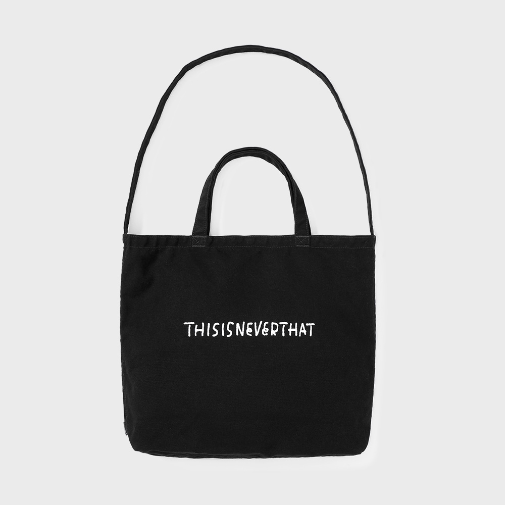 ディス・イズ・ネヴァー・ザット TNT 長場ゆうメッセンジャーバッグブラック