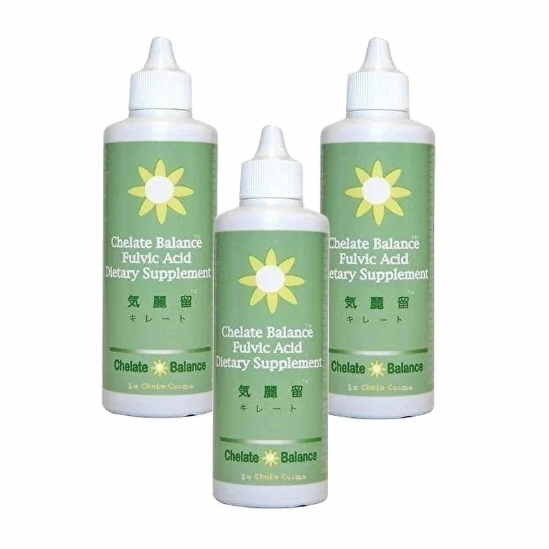 ミネラルバランスを整える 飲むフルボ酸 気麗留 キレイト ミヤモンテ社 100ml 3本