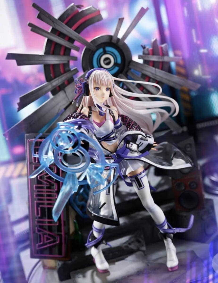 SALE!渋谷スクランブルフィギュア Re：ゼロから始める異世界生活 エミリア -Neon City Ver. フィギュア TOYS