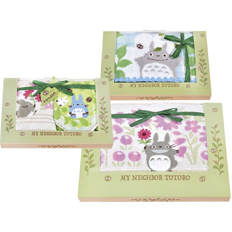 （ギフト）となりのトトロ 森のひなたぼっこ タオルセット C-B