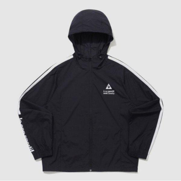 ウィンドブレーカー CQK QQ223LJK61-BLK ウェーブサンデー軽量ジャケット / BLACK