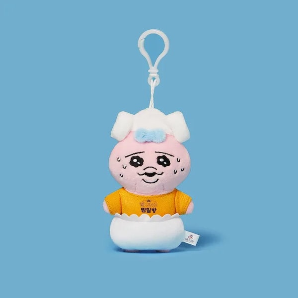 激レア ハンギョドン サウナ ぬいぐるみ マスコット キーホルダー 激