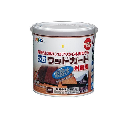 （まとめ買い）水性ウッドガード外部用 ライトオーク 0.7L [x3缶セット]