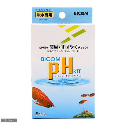 他サイト： バイコム　ｐＨテストキット　５本入り　ＣＲＣ10―47―25―00―00の商品画像
