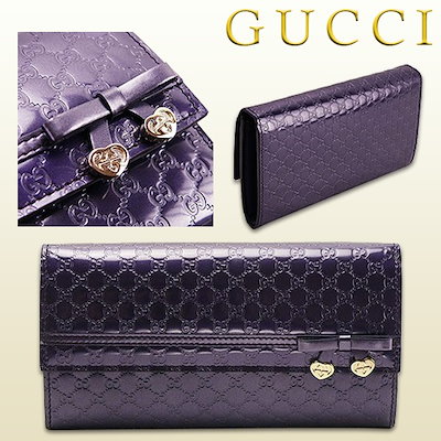 Qoo10] GUCCI グッチ GUCCI 長財布 258405