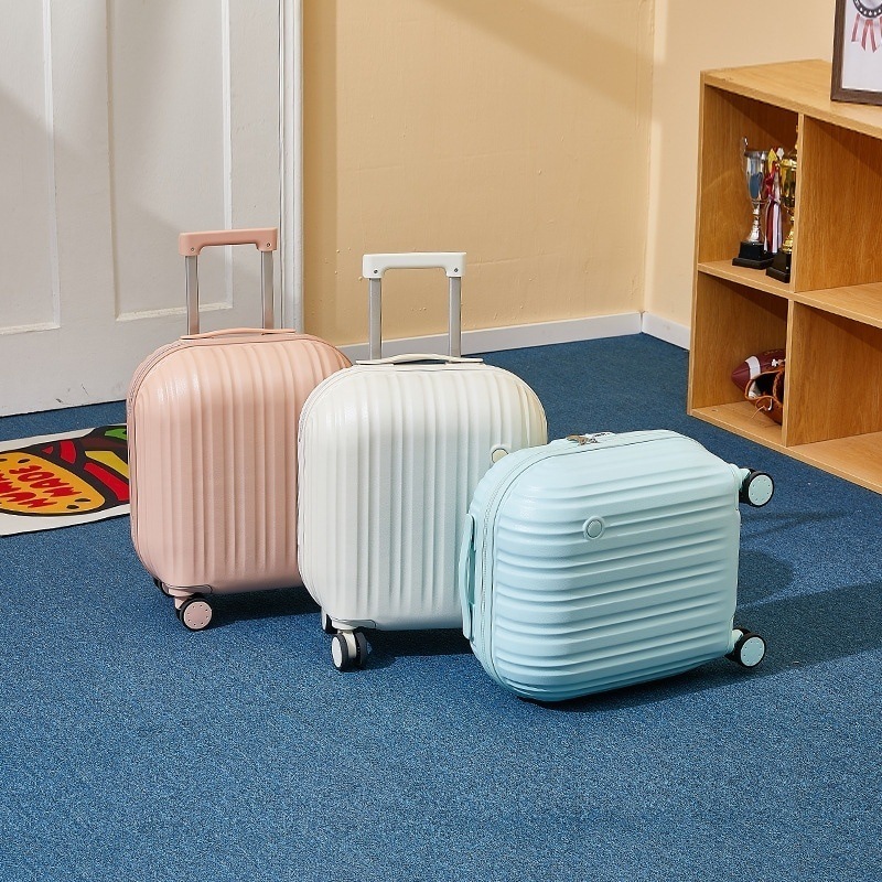 スーツケース 機内持ち込み 子ども用キャリーケース 小型 キャリーバッグ 静音キャスター 軽量 ロック搭載 18インチ キッズ用 小学 旅行 お出かけ