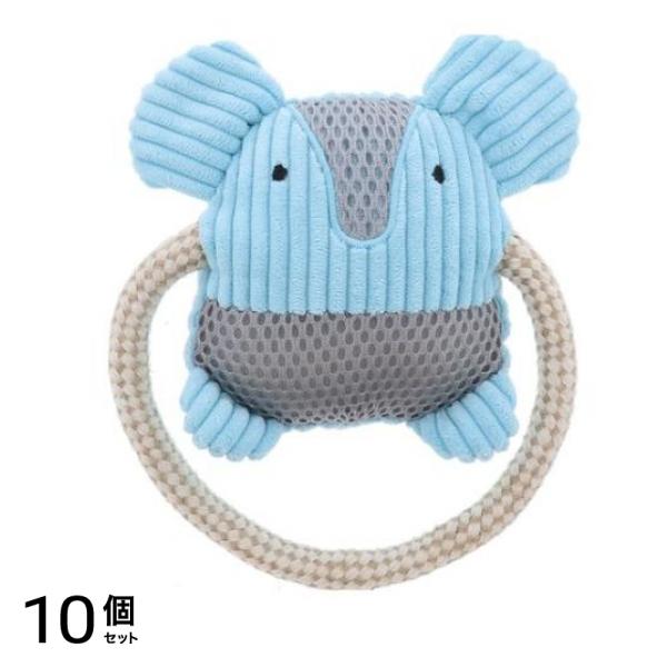 アドメイト 犬用おもちゃ ふわふわデンタルロープぬいぐるみ 1個入 (ぞう) 10個セット