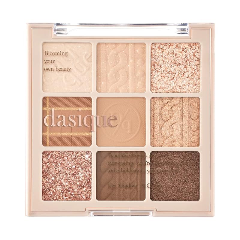 【迅速発送】Dasique 「公式」デイジーク#15 Beige Knit ベージュニットアイシャドウパレット/9色アイシャドウパレット/アイシャドウ/涙袋メーカー/アイシャドウパレット