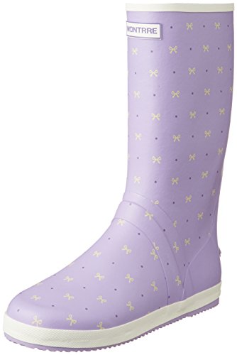 [アキレス] レインブーツ 長靴 折りたたみ可能 15cm-24cm 2E キッズ 男の子 女の子 ICB 0760 ラベンダー 15.0 cm