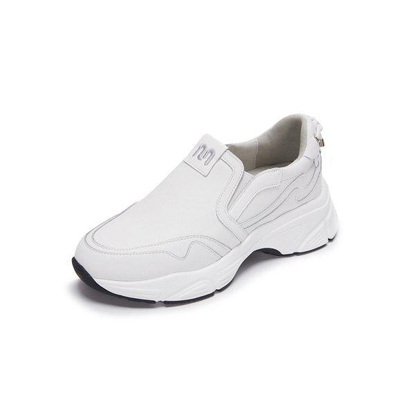 エムマス身長スニーカーホワイト516323304AY