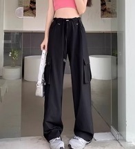 レディース パンツ ボトムス ワークパンツ ワイドパンツ カーゴパンツ フルレングス かわいい シンプル カジュアル おしゃれ かっこいい こなれ感 ラフ メンズライク マニッシュ ボーイッシュ スポ