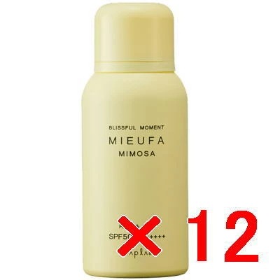 【送料無料】ナプラ ミーファ　フレグランスUV スプレー 80gg ミモザ 12個セット　ｓ