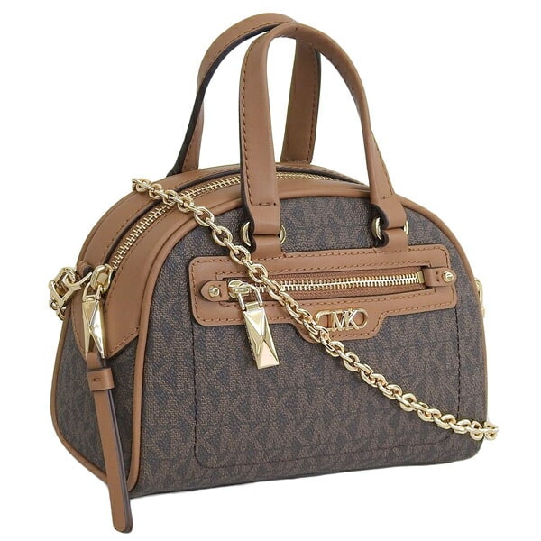 マイケルコース バッグ レディース ハンドバッグ 2WAY ショルダーバッグ ブラウンカーキ XS BOWLING XBODY 32F3G6WC0B-252 MICHAEL KORS