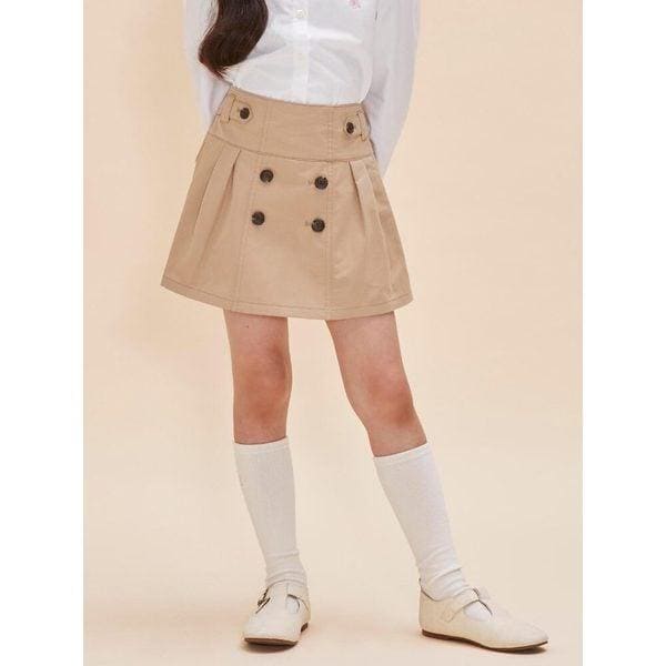 [BEANPOLE KIDS] トレンチ型スカートパンツ ベージュ (BI4727G02A)