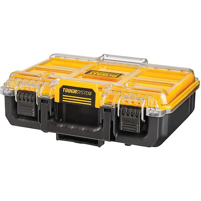 他サイト： 【在庫有・即納】 デウォルト(DeWALT) タフシステム2.0 ハーフサイズ オーガナイザー DWST83392-1　ツールボックス 道具箱 工具箱 小物入れ 工具収納の商品画像