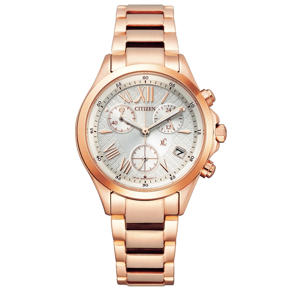 xC(クロスシー) FB1403-53A エコ・ドライブ クロノグラフ