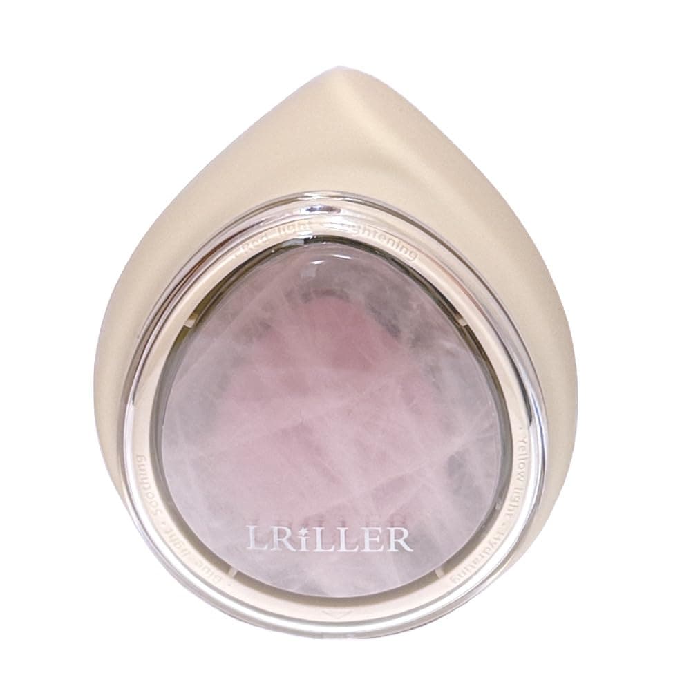 ルリエ) 加熱式翡翠ヘッド美顔器 Lucia(ルシア)】LED光エステ 温熱ケア 防水 毛穴ケア 振動 コンパクト 携帯用 自宅エステ 59237