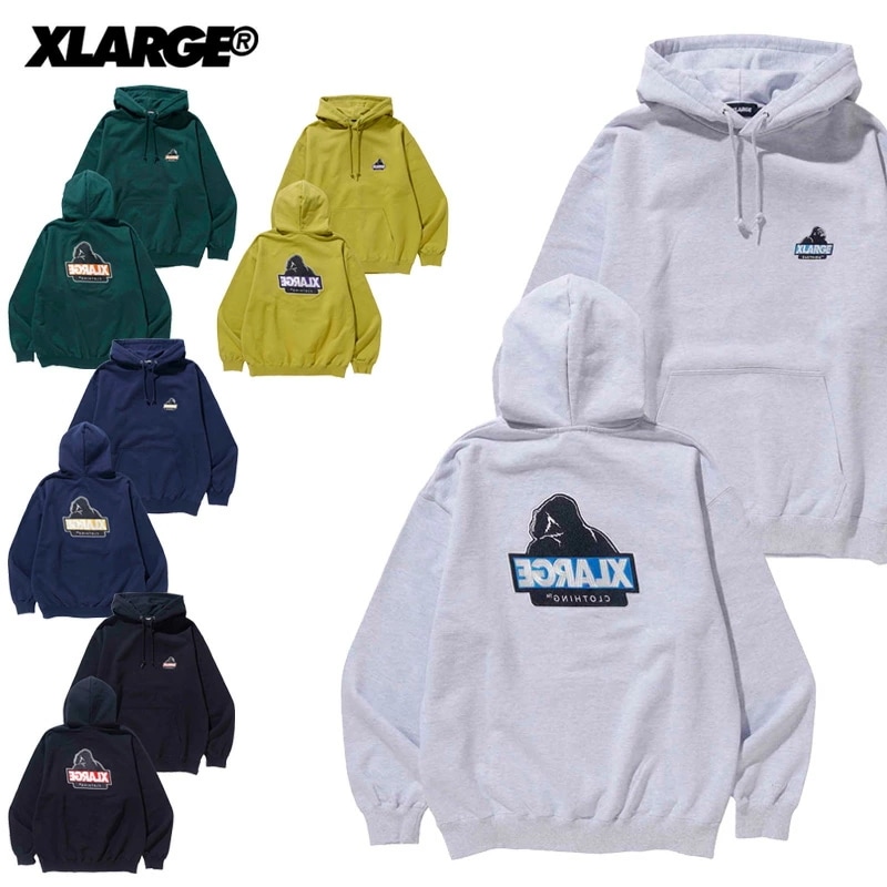 エクストララージ XLARGE SLANTED OG PULLOVER HOODED SWEATSHIRT スウェットフーディー パーカー メンズ [AA]