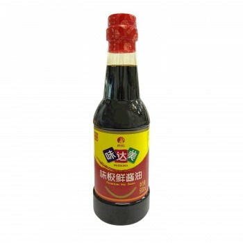 中国濃い口醤油（味極鮮）500mlx12本 210304
