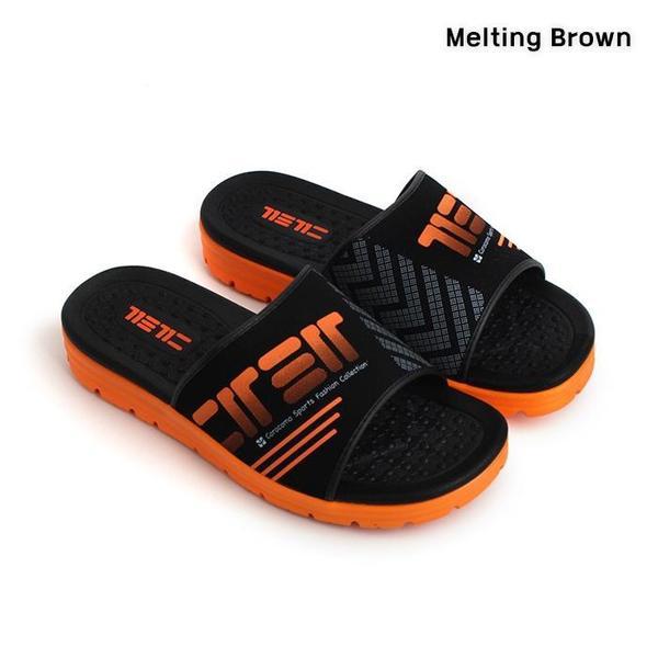 カジュアルメンズクッションスリッパ 学生用室内履き 2色