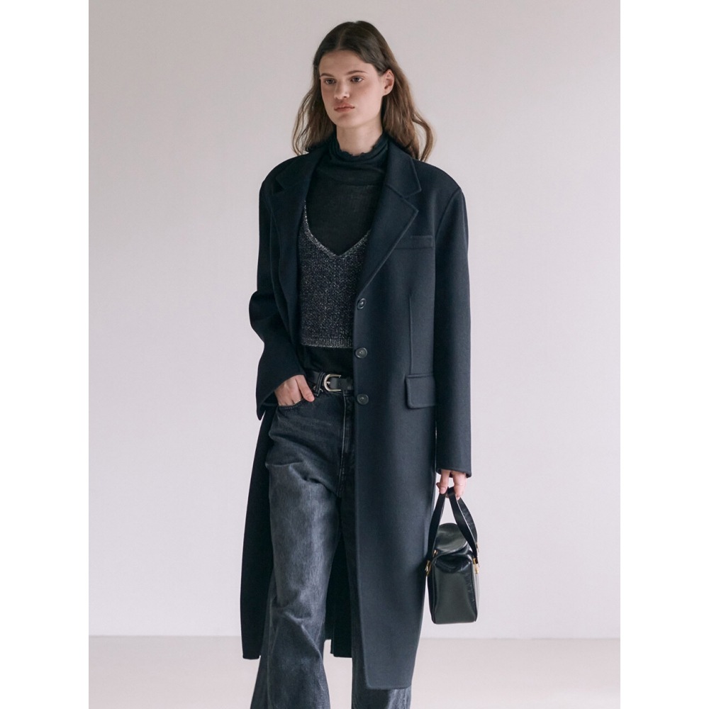 LOEUVRE クラシック シングル ハンドメイド コート SW3WH401 10