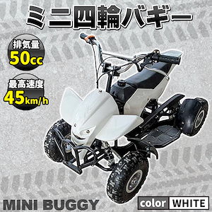Qoo10] ミニ 四輪 バギー 50 cc ポケバイ